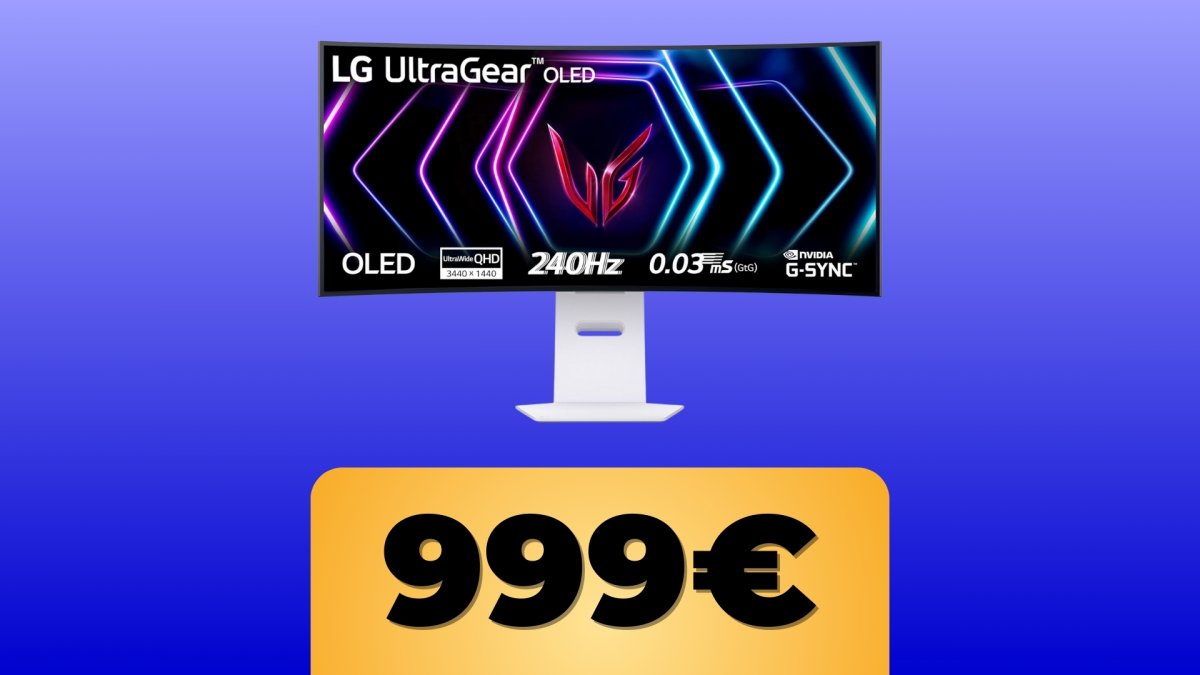 LG UltraGear OLED 39GS95QE: Amazon Italia で販売中の 39 インチ 240Hz OLED モニター