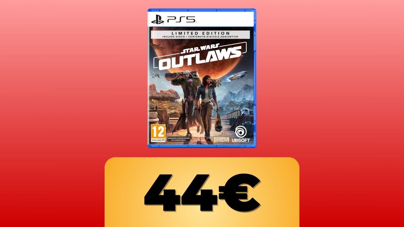 Star Wars Outlaws Limited Edition e lo sconto Amazon