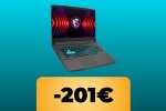 Il notebook da gaming MSI Thin con RTX 3050 e Intel Core i7-13620H è al minimo storico su Amazon - Notizia