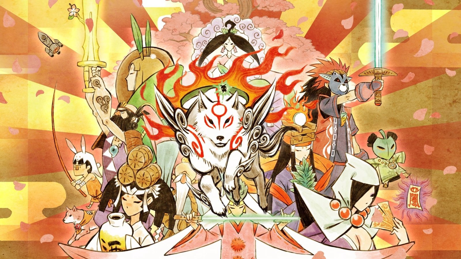 La copertina di Okami HD