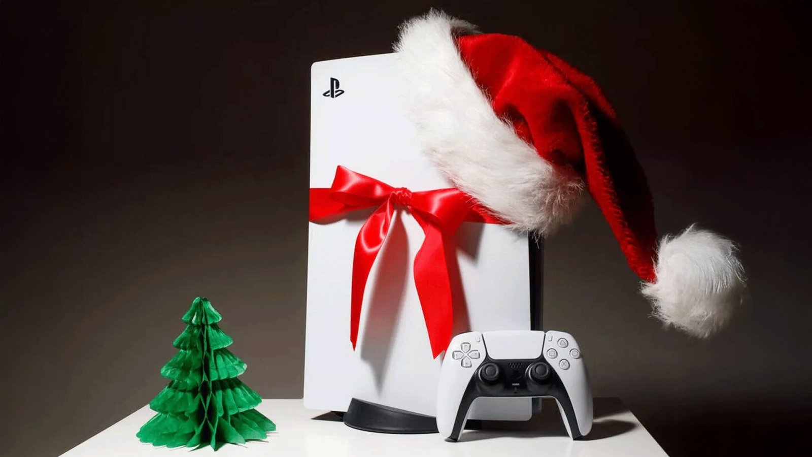 Una PS5 infiocchettata per Natale