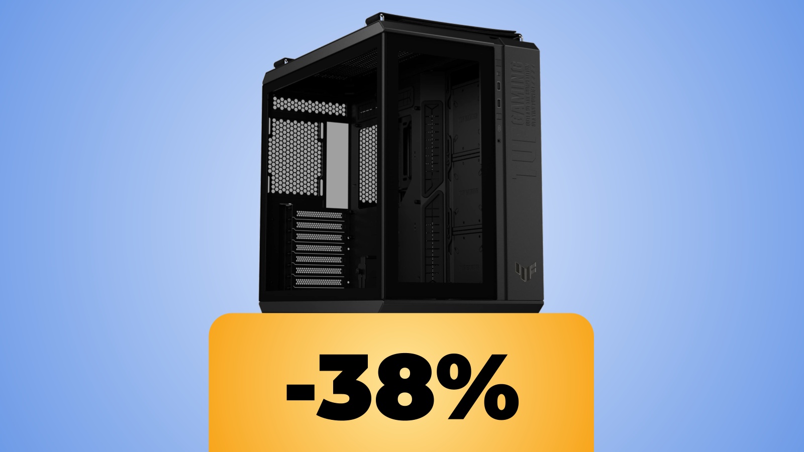 ASUS TUF Gaming GT502 Chassis per PC Gaming e lo sconto di Amazon