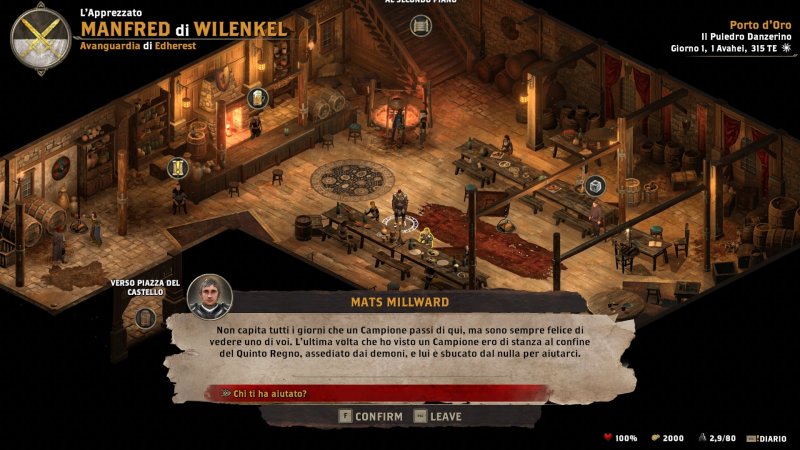 Un'immagine di Alaloth: Champions of The Four Kingdoms tradotto in italiano