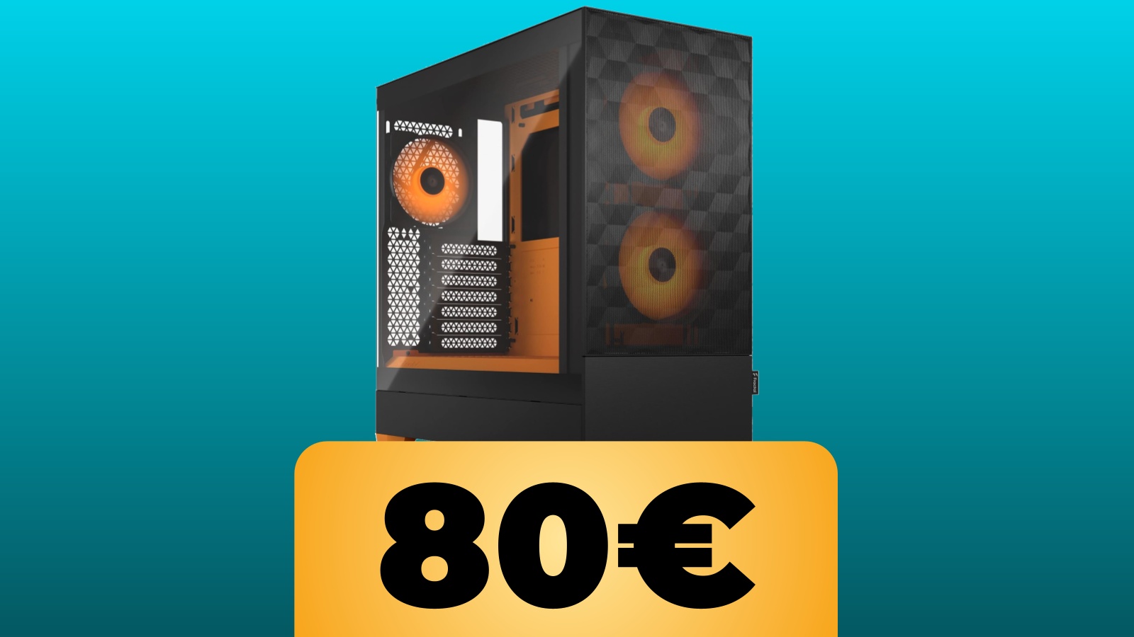 case Fractal Design Pop Air RGB Orange Core e il prezzo di Amazon