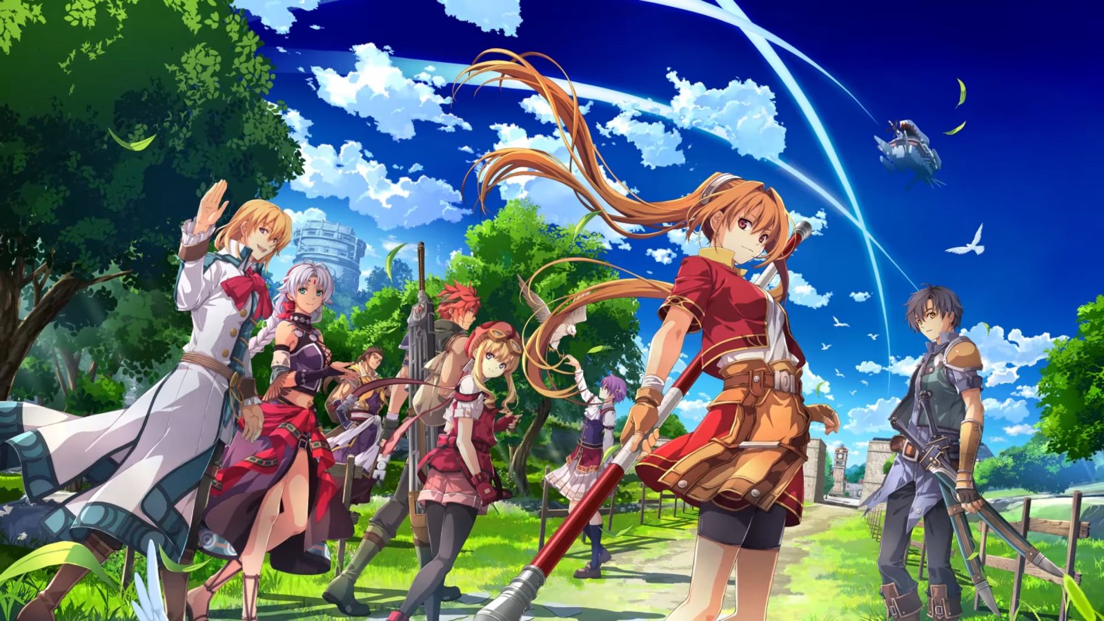 La key art di Trails in the Sky 1st Chapter