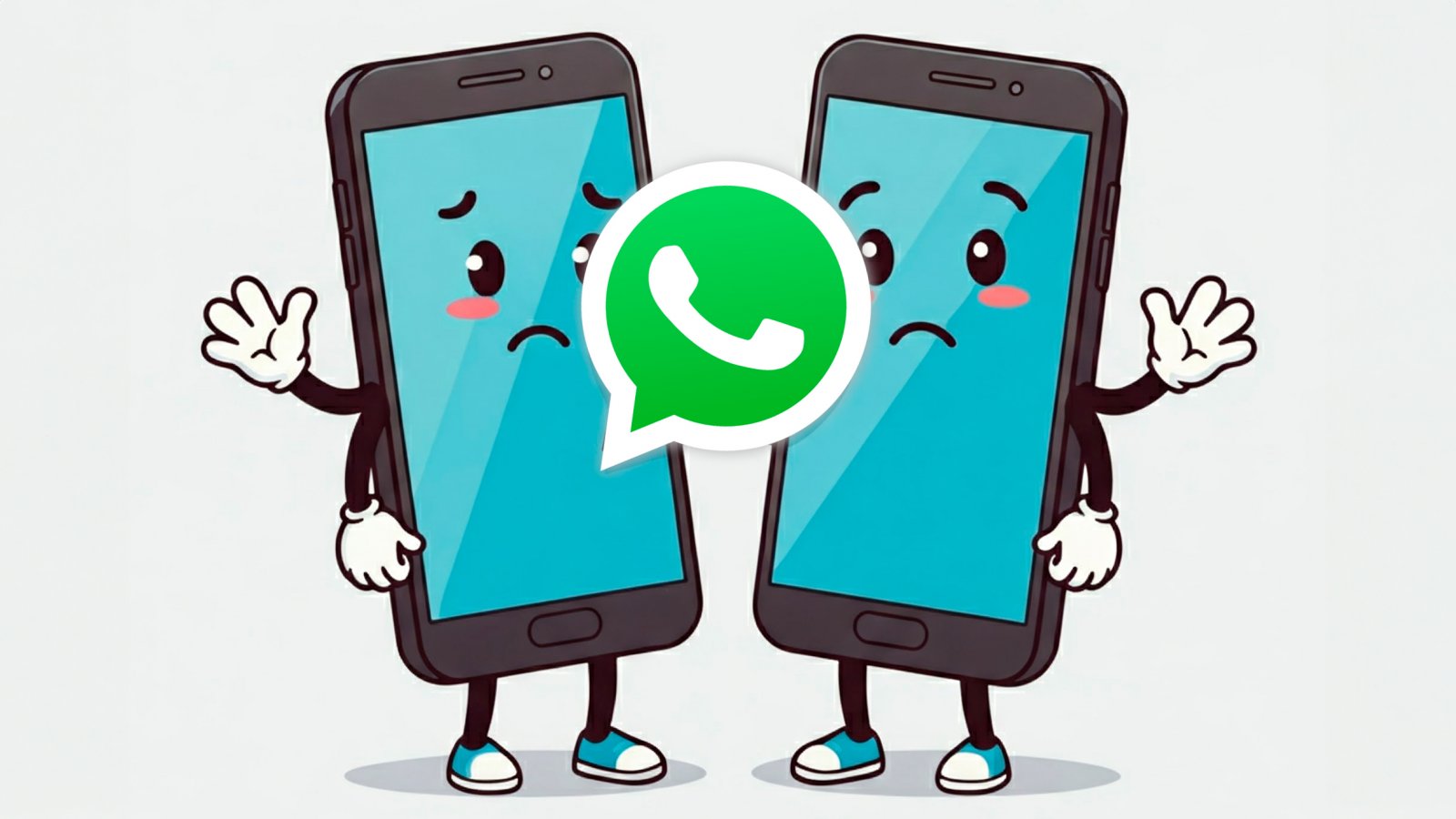 Alcuni smartphone Android dicono addio a WhatsApp (generata con Imagen 3)