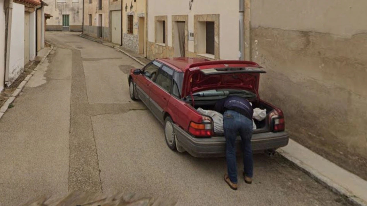 L'immagine scatta da Google Street View che ha aiutato ad arrestare i presunti colpevoli di un omicidio