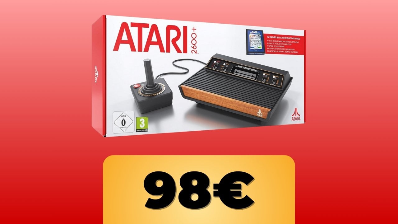 La console Atari 2600+ è disponibile in offerta su Amazon Italia