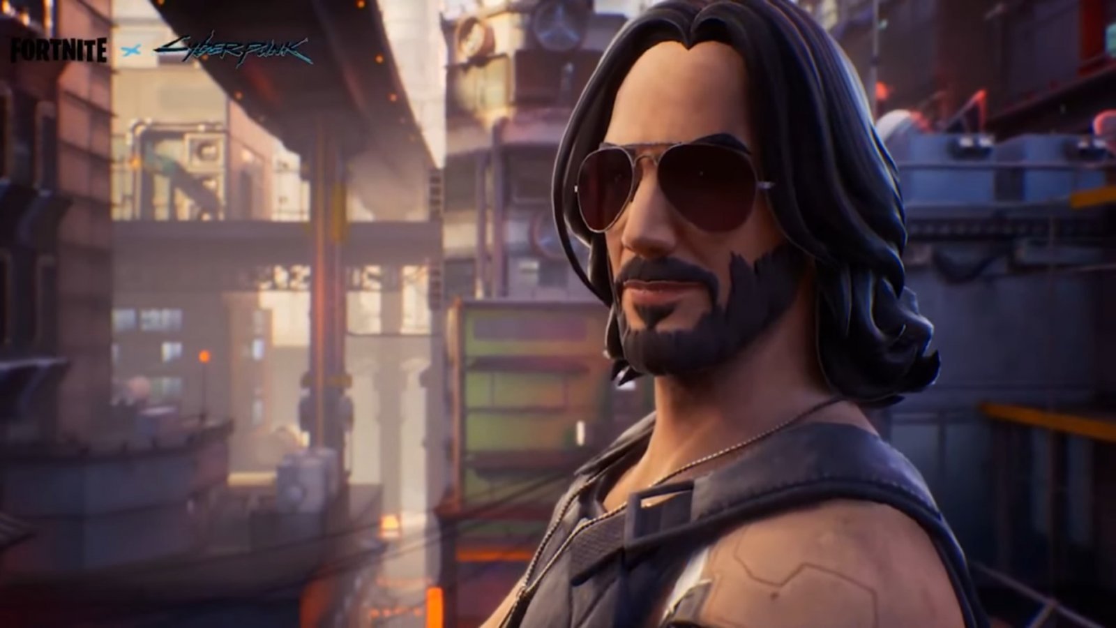 Johnny Silverhand di Cyberpunk 2077 in Fortnite