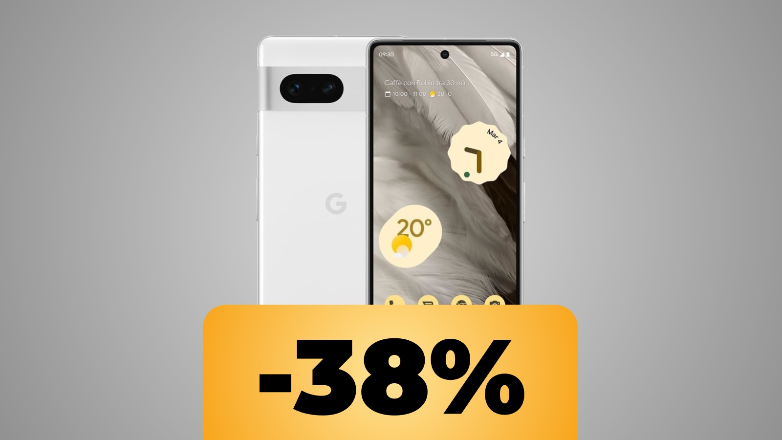 Google Pixel 7 e lo sconto di Amazon