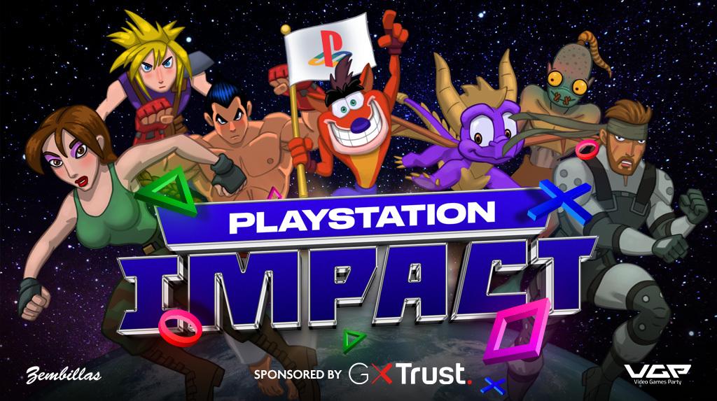 La copertina del documentario PlayStation Impact