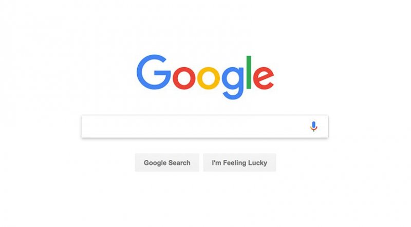 Il motore di ricerca di Google.