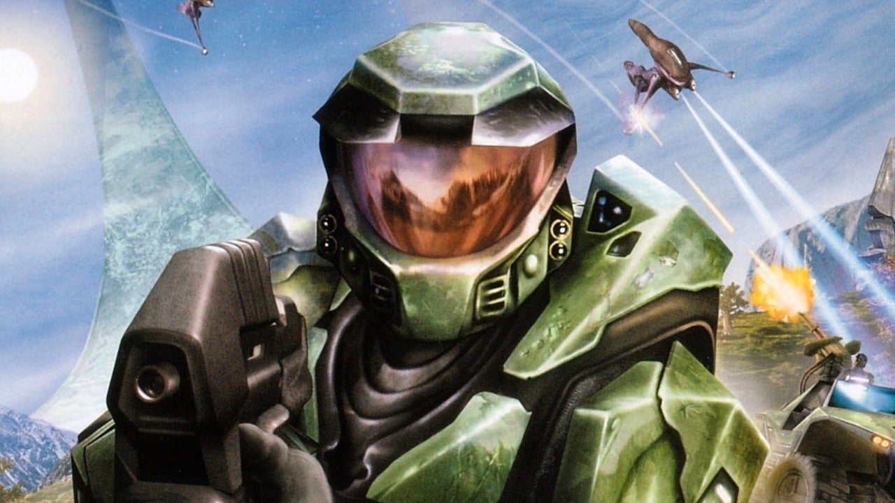 Master Chief sulla copertina dell'originale Halo: Combat Evolved