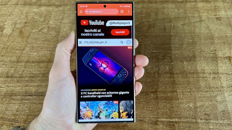 Il Samsung Galaxy S24 Ultra.