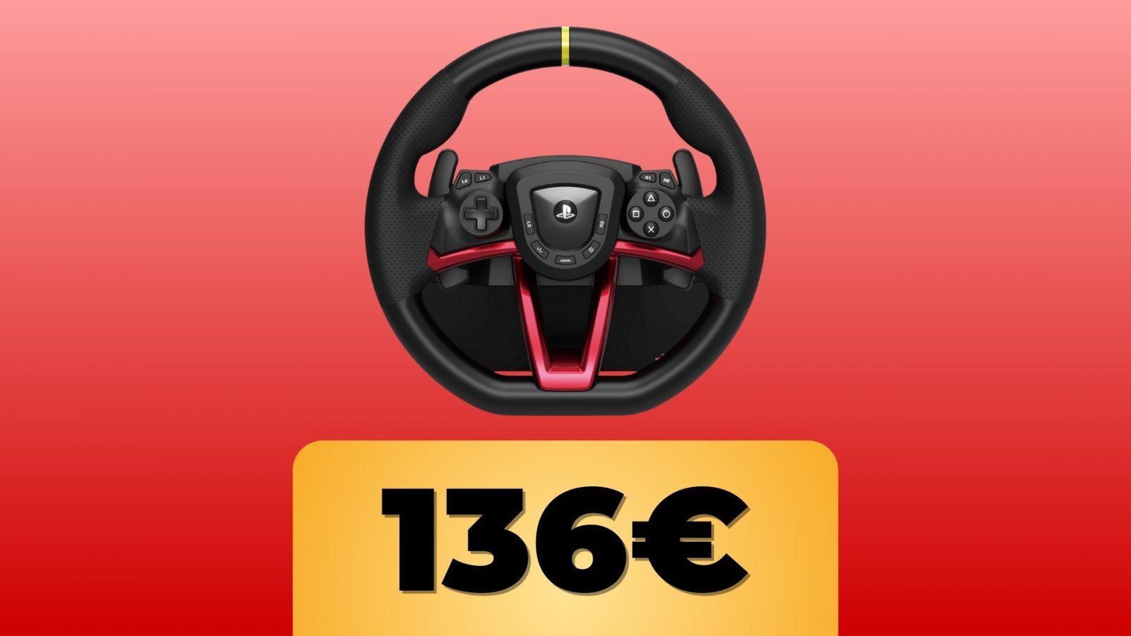 Il volante Hori per PS5 e lo sconto Amazon