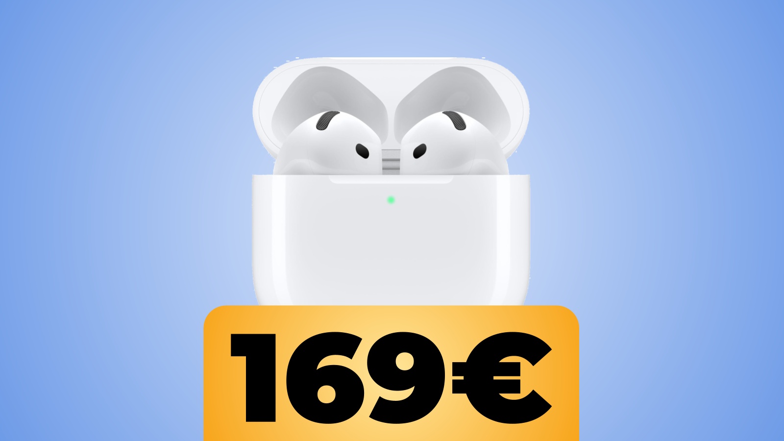 Gli auricolari Apple AirPods 4 e il prezzo di Amazon