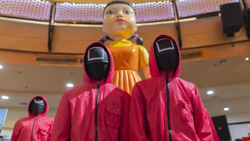 Le guardie in Squid Game