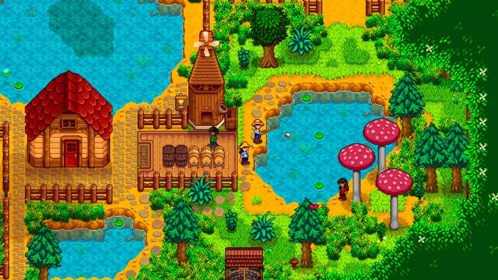 Un'immagine da Stardew Valley