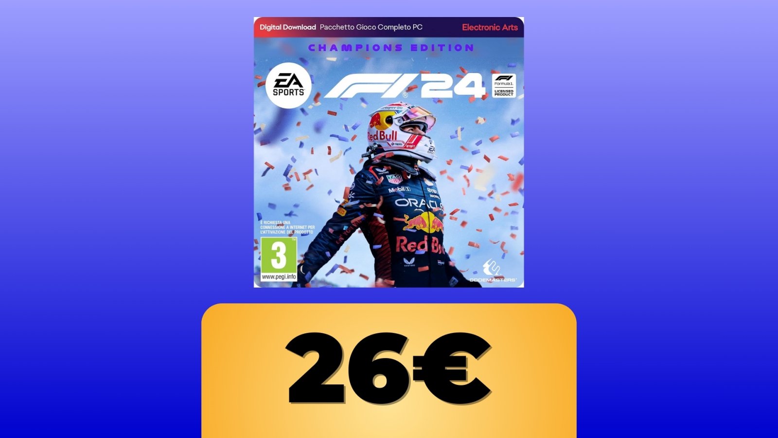 EA SPORTS F1 24 Champion Edition per PC in offerta su Amazon Italia