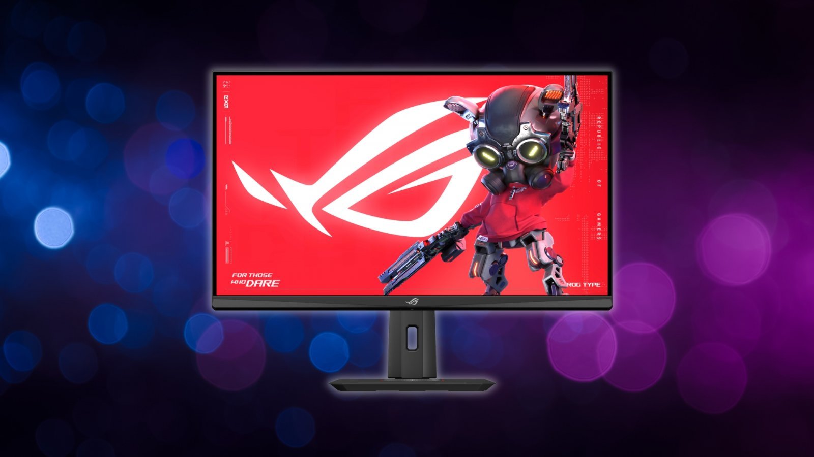 Il nuovo monitor ROG annunciato al CES 2025 da Asus.