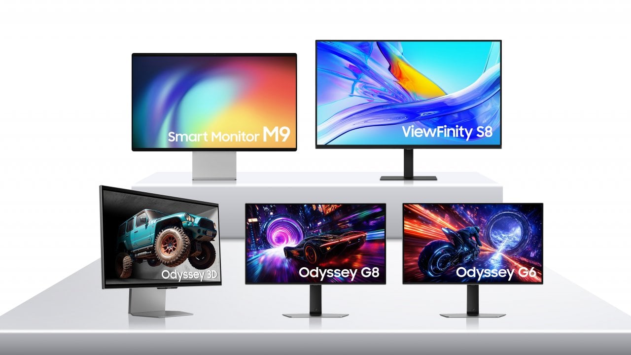 Samsung punta sull’IA, il gaming e la produttività con la nuova linea di monitor 2025