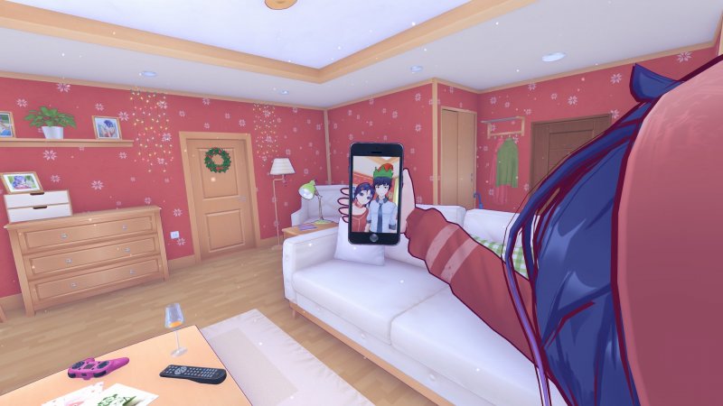 Con l'ultimo aggiornamento, MiSide si è riempito di decorazioni natalizie