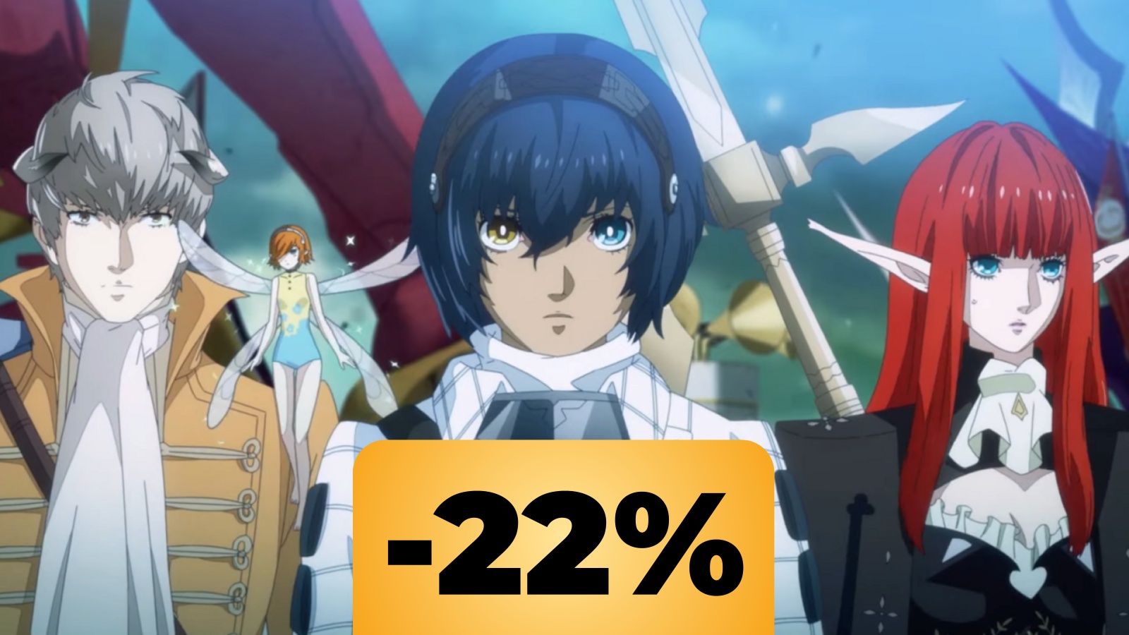 I protagonisti di Metaphor: ReFantazio e lo sconto di Instant Gaming