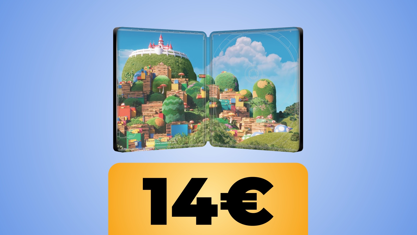 Super Mario Bros. - Il Film in versione Steelbook (4K Ultra HD + Blu-Ray) e il prezzo di Amazon