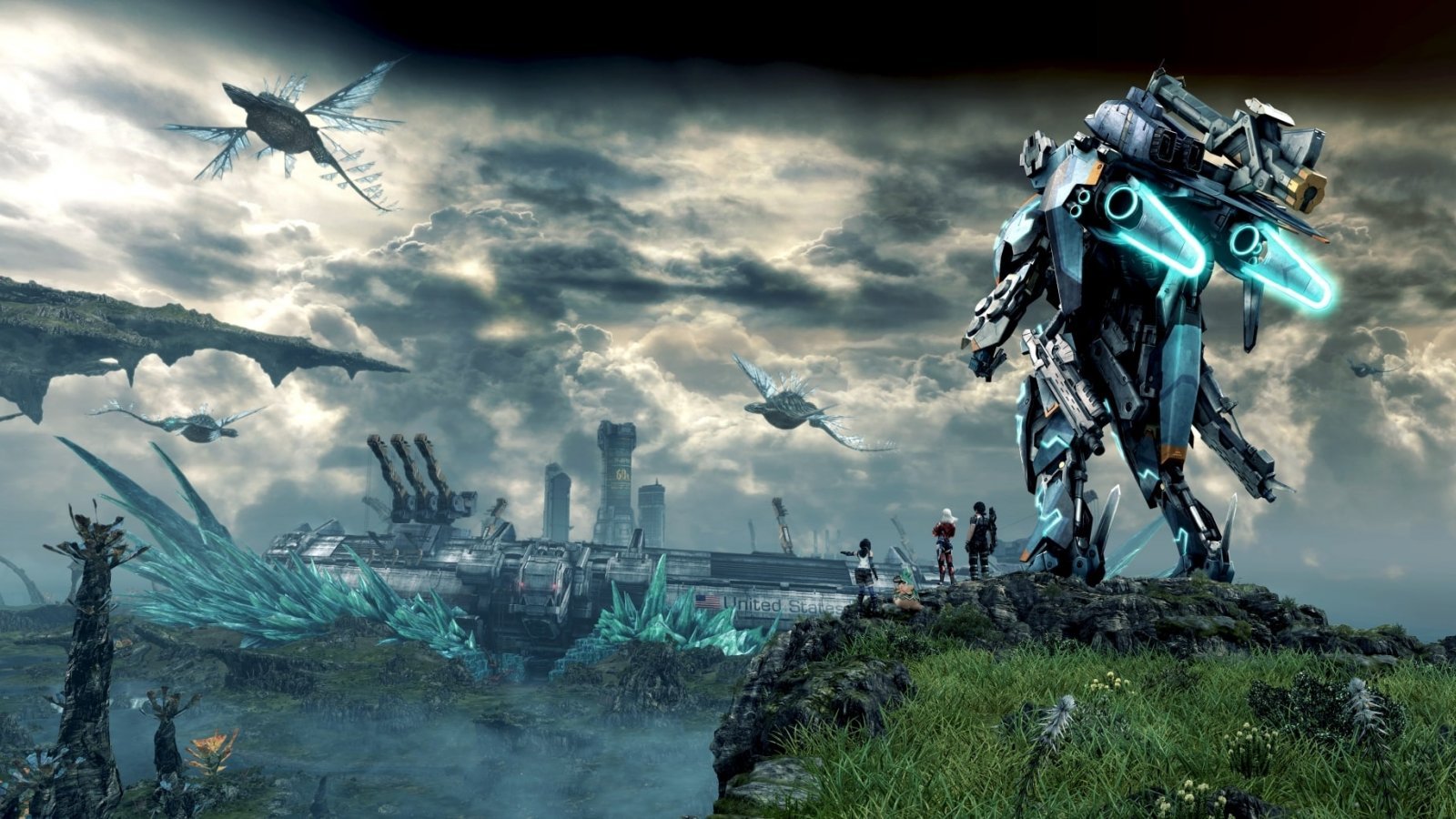 L'immagine promozionale di Xenoblade Chronicles X: Definitive Edition