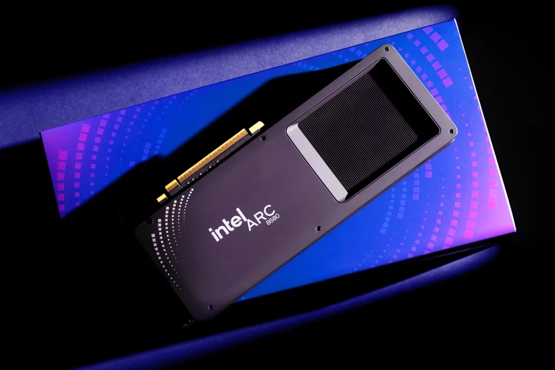 La Arc B580 di Intel.