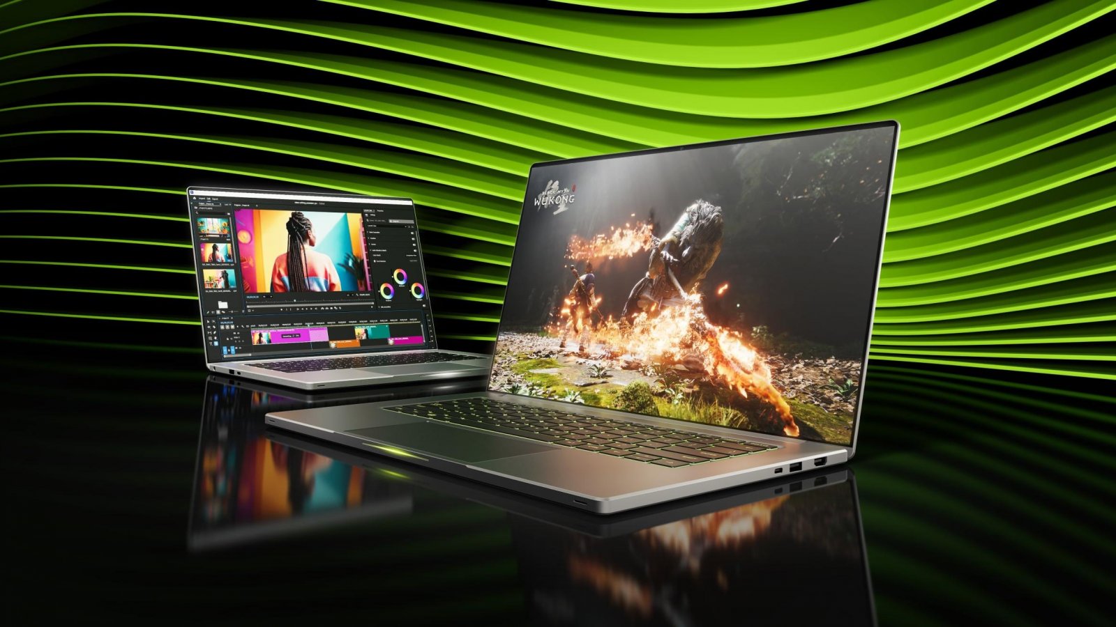 Due notebook con tecnologia NVIDIA