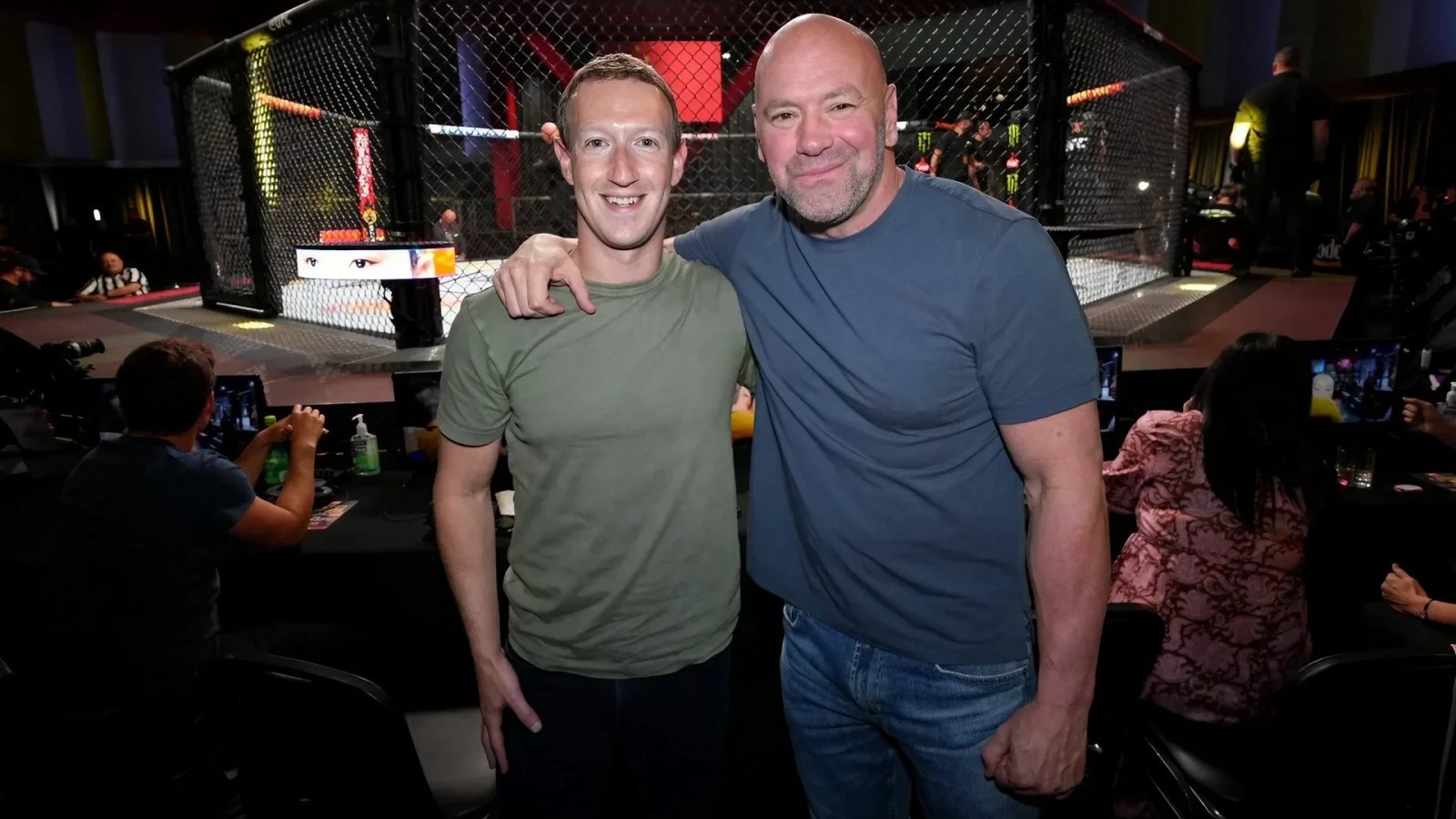 Mark Zuckerberg e Dana White