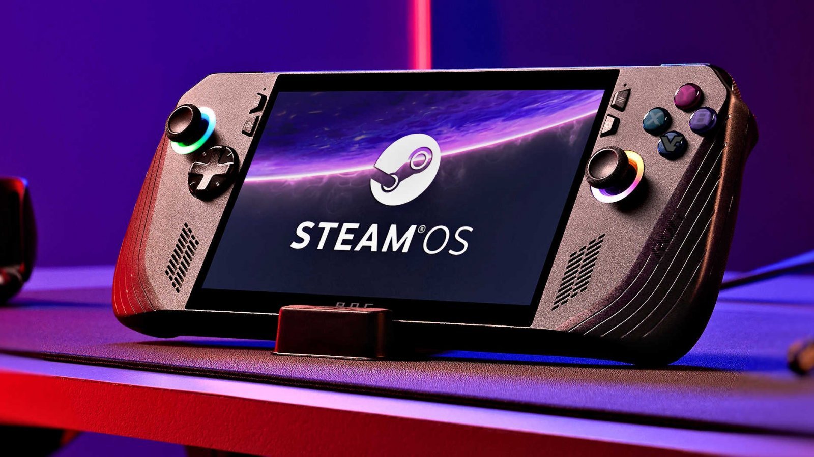 ROG Ally con SteamOS