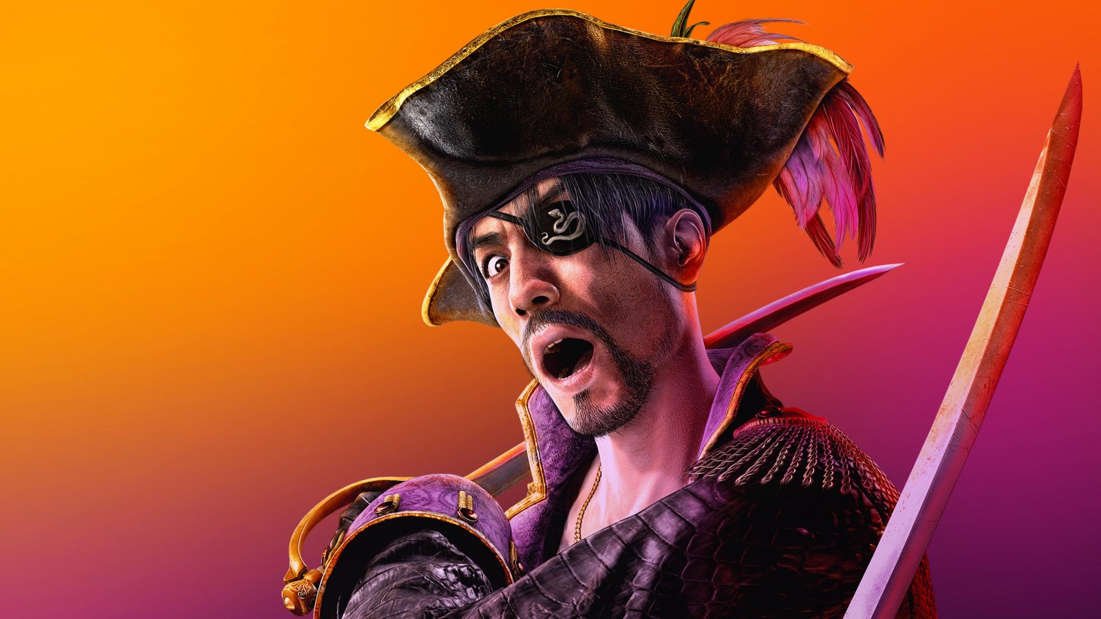 Goro Majima, il protagonista di Like a Dragon: Yakuza Pirate in Hawaii