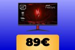 Acer Nitro FullHD 24 pollici 100Hz: il monitor gaming ideale per fluidità e precisione in sconto su Amazon - Notizia