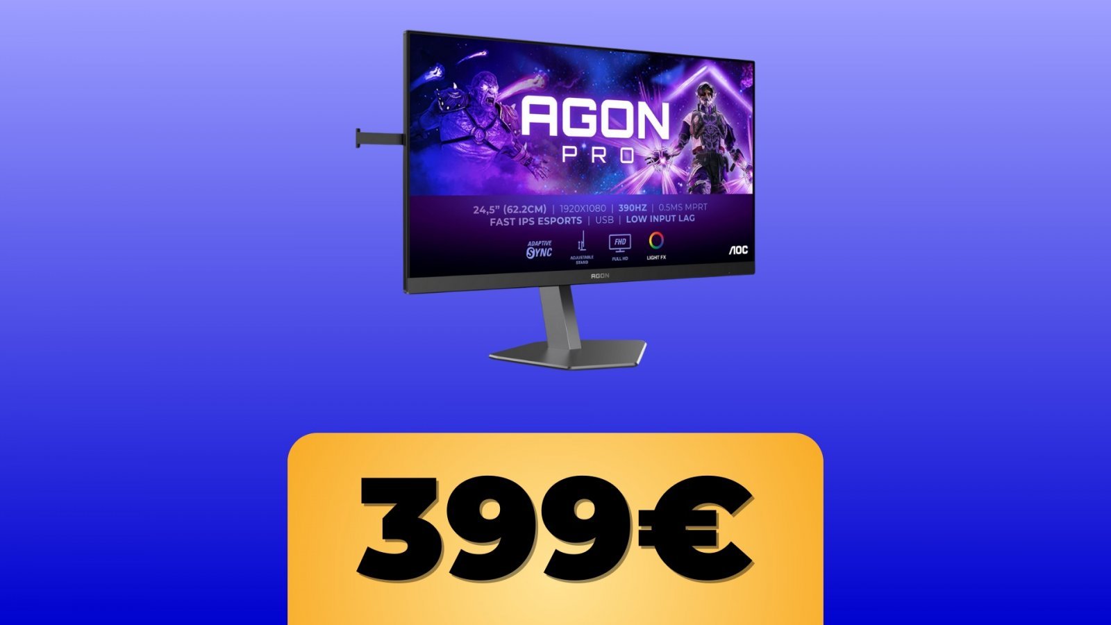 Il monitor AOC e lo sconto Amazon