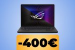 Il portatile portatile ASUS ROG Zephyrus G14 con schermo a 120 Hz è in sconto al prezzo minimo su Amazon - Notizia