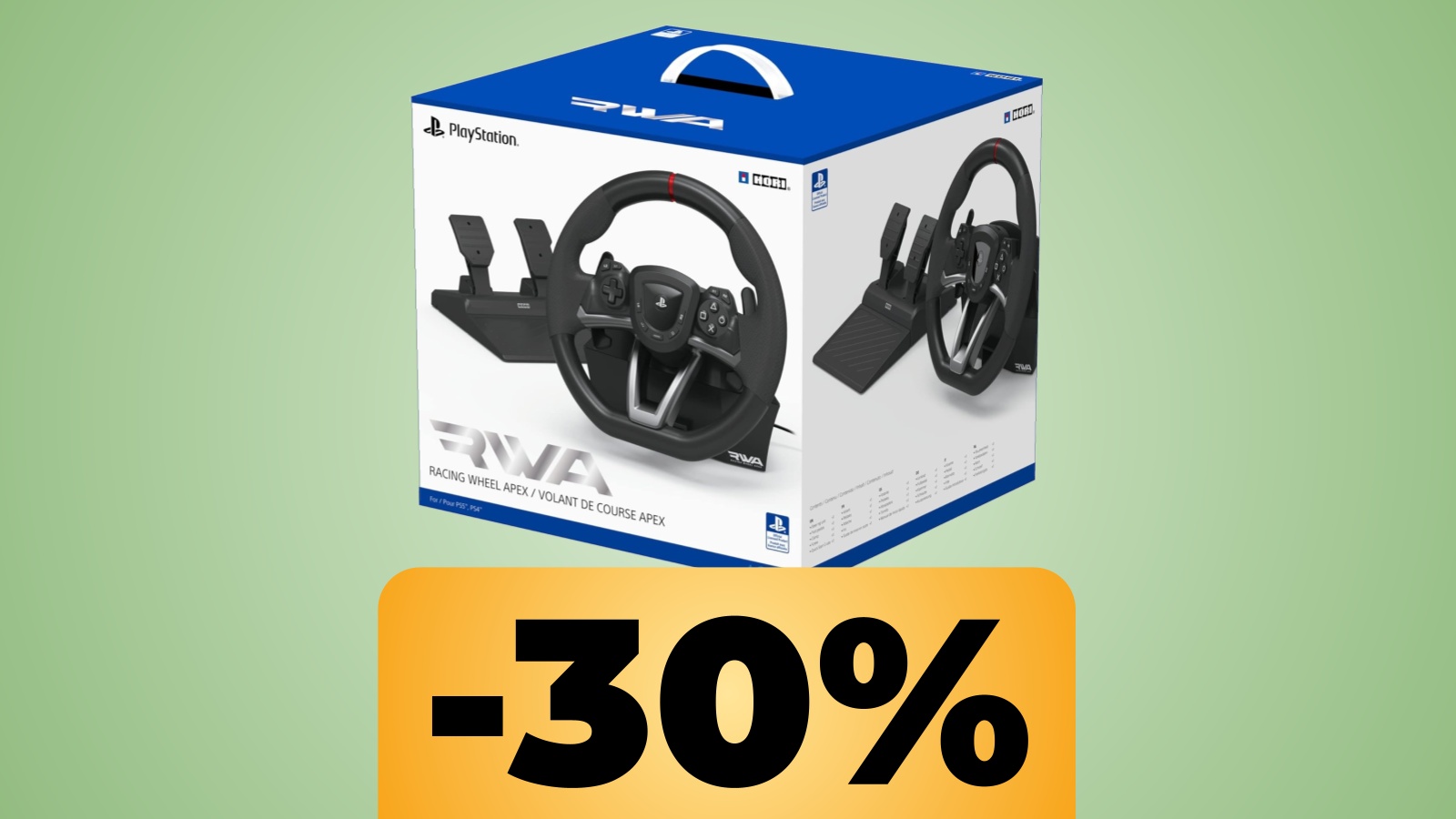 Hori Volante RWA Racing Wheel Apex e lo sconto di Amazon