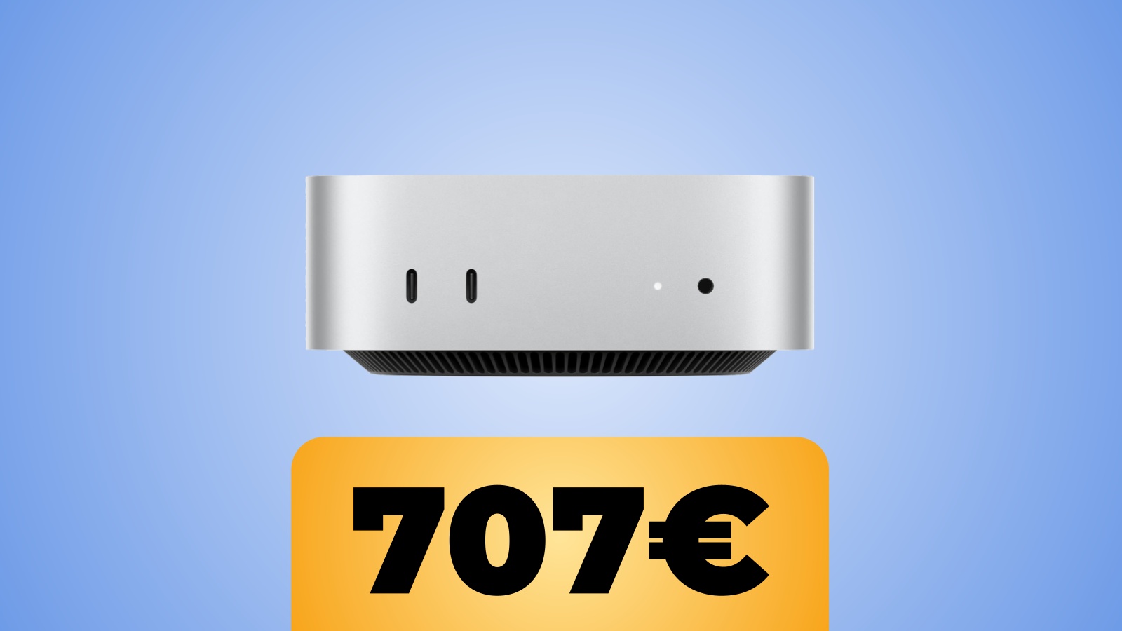 Apple Mac mini con chip M4 da 16+256 GB e il prezzo
