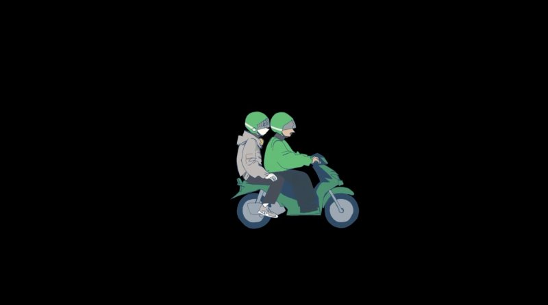 Rama si sposta da un punto all'altro di Jakarta su un Grab scooter, una pratica comunissima nel Sud Est Asiatico e uno dei tanti modi in cui la cultura indonesiana viene raccontata in Afterlove EP Rama si sposta da un punto all'altro di Jakarta su un Grab scooter, una pratica comunissima nel Sud Est Asiatico e uno dei tanti modi in cui la cultura indonesiana viene raccontata in Afterlove EP