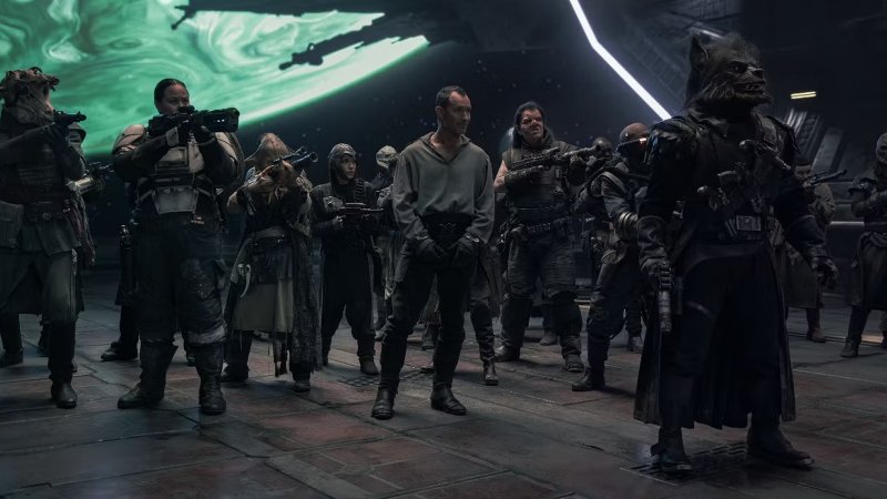 In Skeleton Crew compaiono tantissime specie aliene, spesso messe in scena con protesi, costumi e trucco