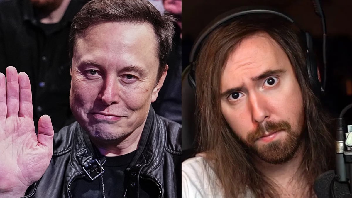 Elon Musk e Asmongold