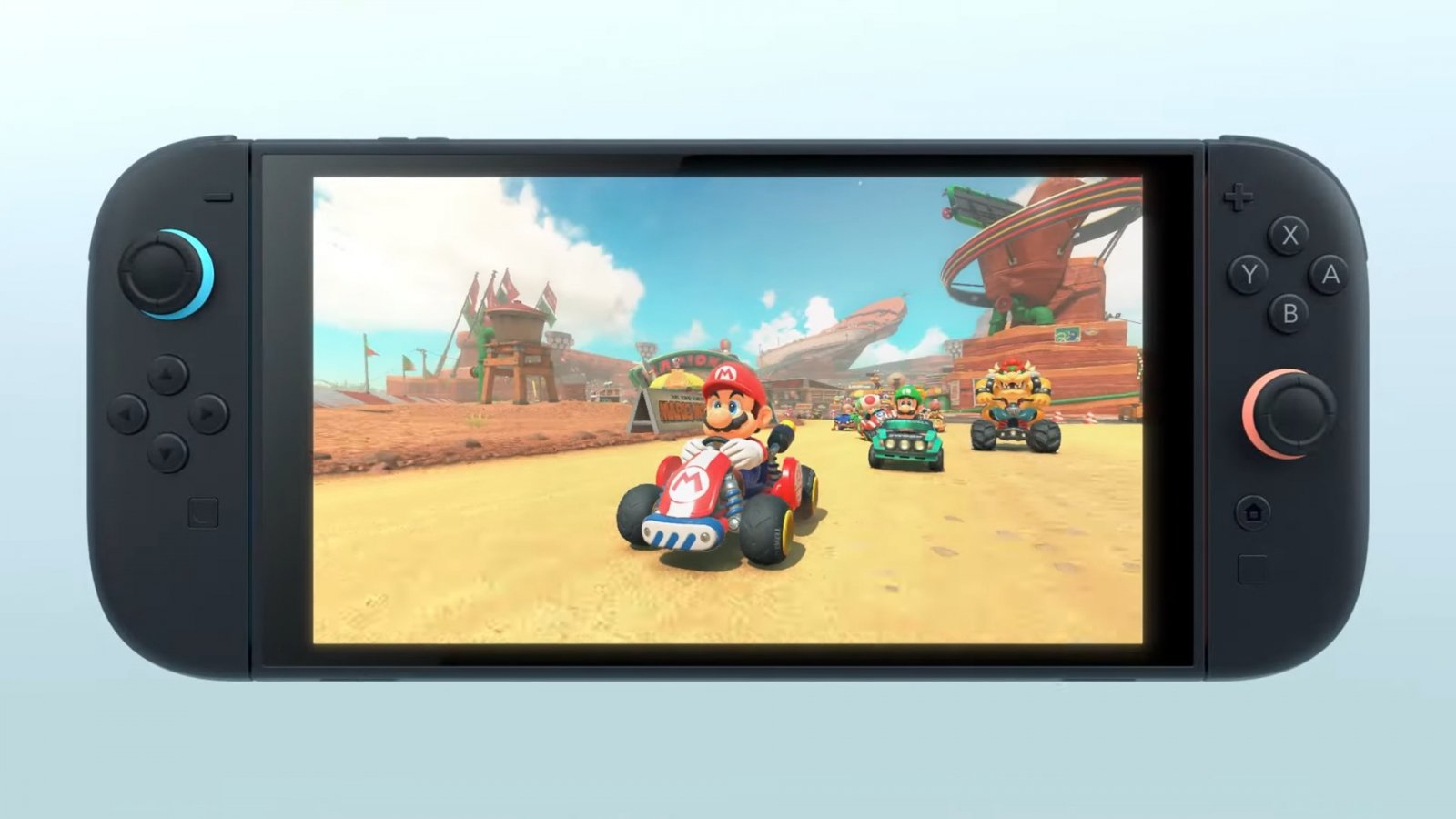 Nintendo Switch 2 con Mario Kart