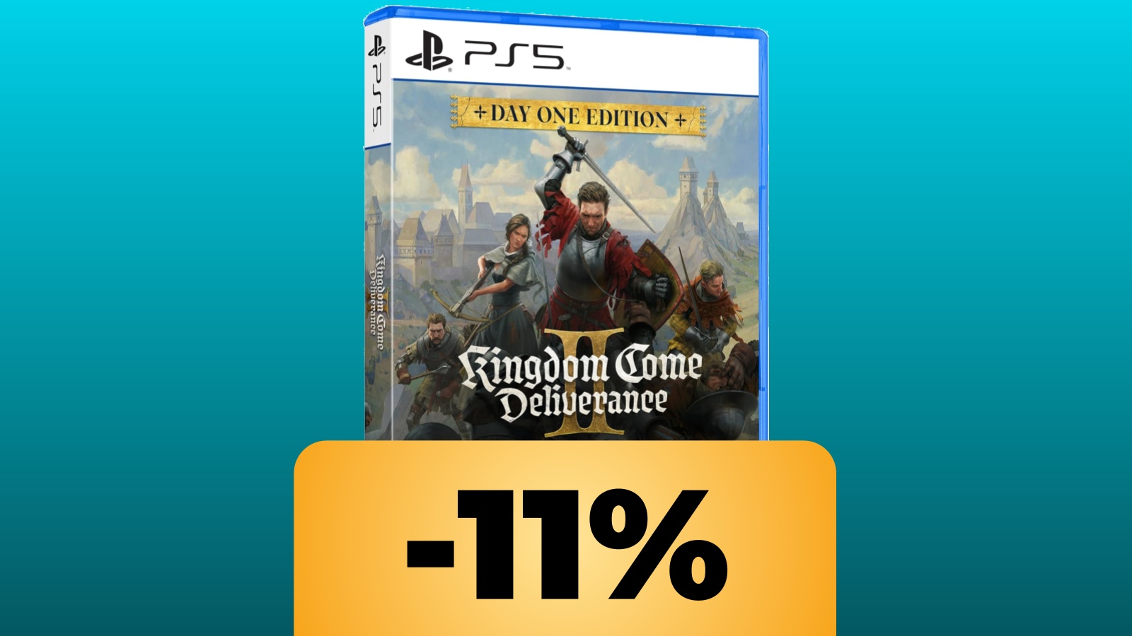 Kingdom Come: Deliverance II e lo sconto di Amazon