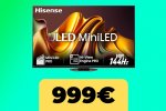 La TV Mini-LED 4K Hisense 65'' è al minimo storico su Amazon Italia - Notizia