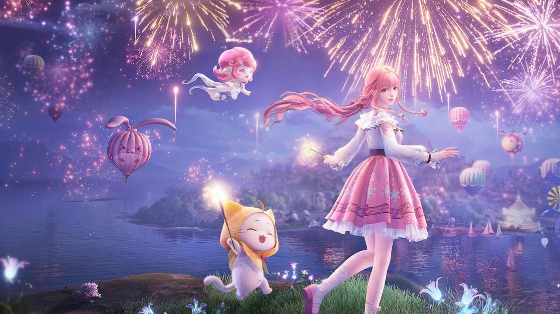 La key art della versione 1.2 di Infinity Nikki