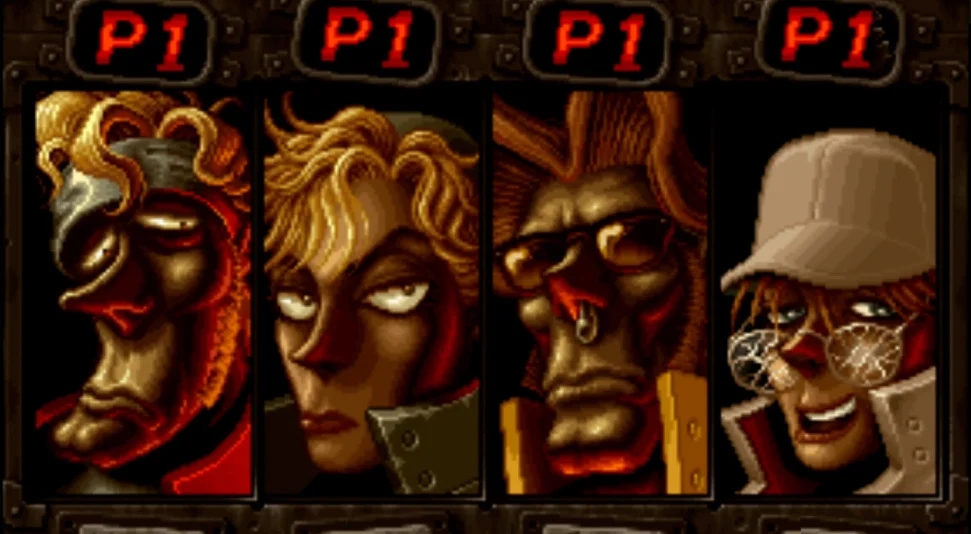 I personaggi giocabili di Metal Slug 2