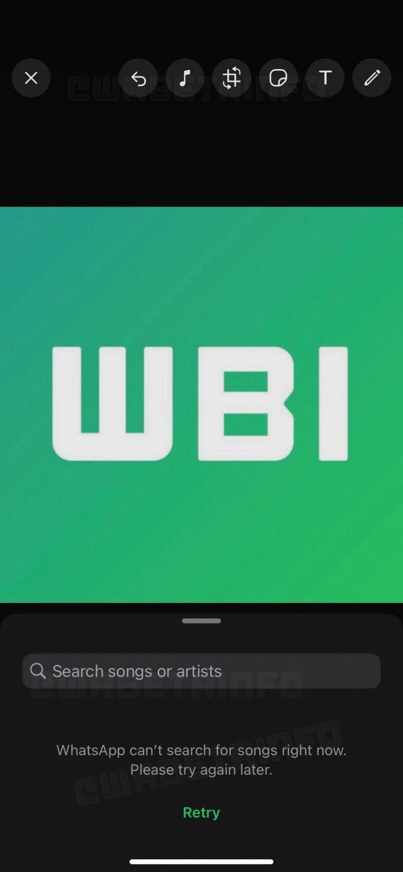 Screenshot della nuova funzione di WhatsApp Beta (fonte: https://wabetainfo.com/)