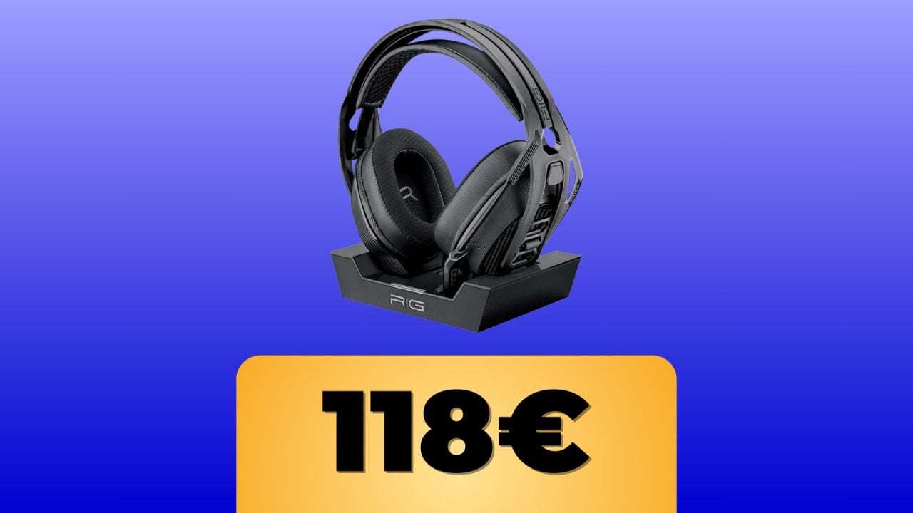 Le cuffie wireless Nacon Rig 800 PRO HX sono in sconto su Amazon