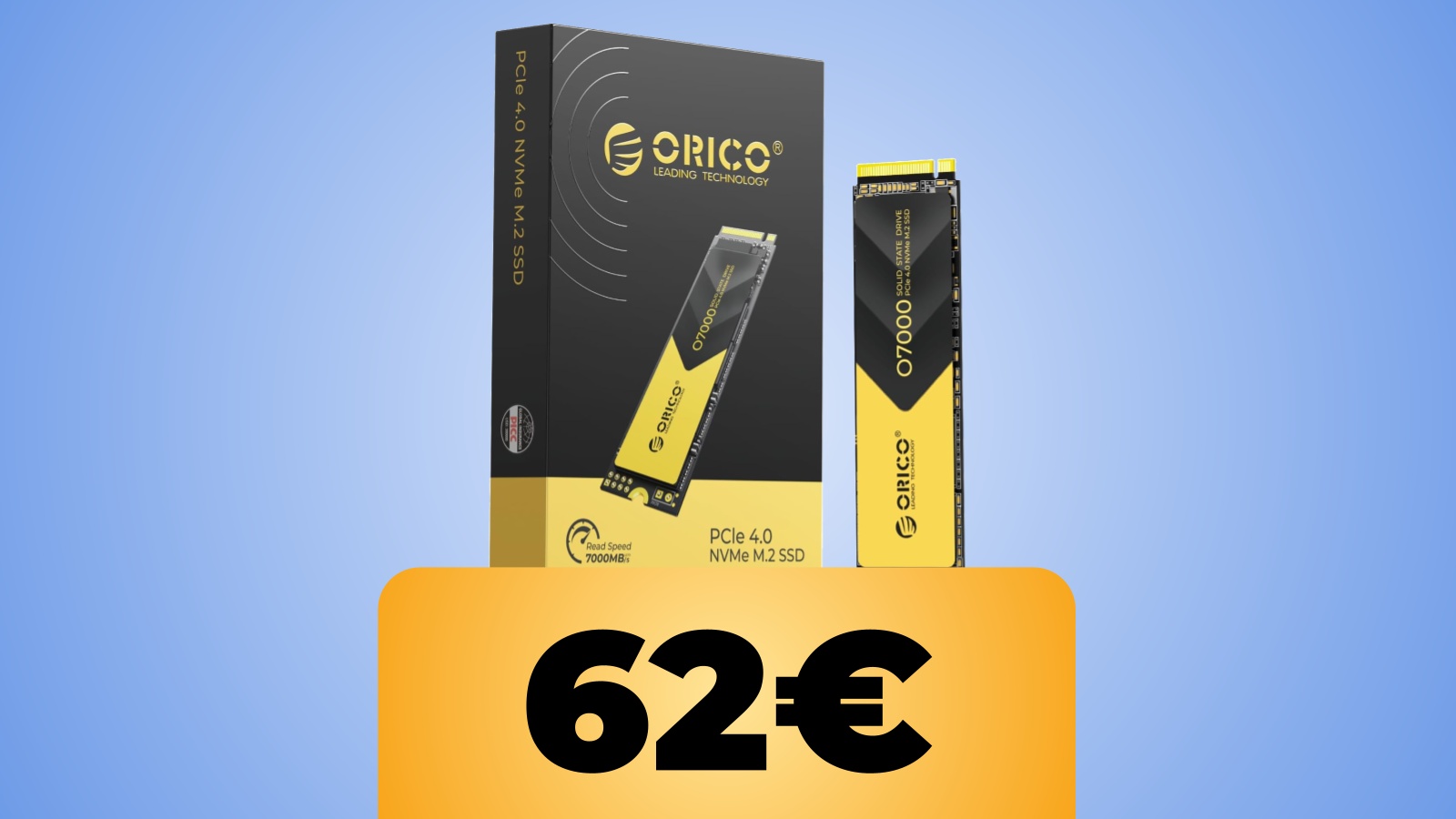 SSD Orico per PC e PS5 e il prezzo di Amazon